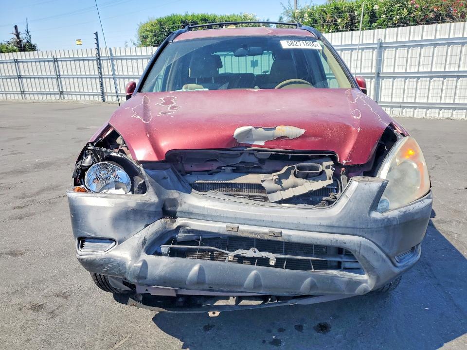 2003 Honda Cr-v VIN JHLRD788X3C032894 COPART salvage auction — FRONT END, CA - SALVAGE CERTIFICATE, sold $725 on 2026-07-23 (photo 5)