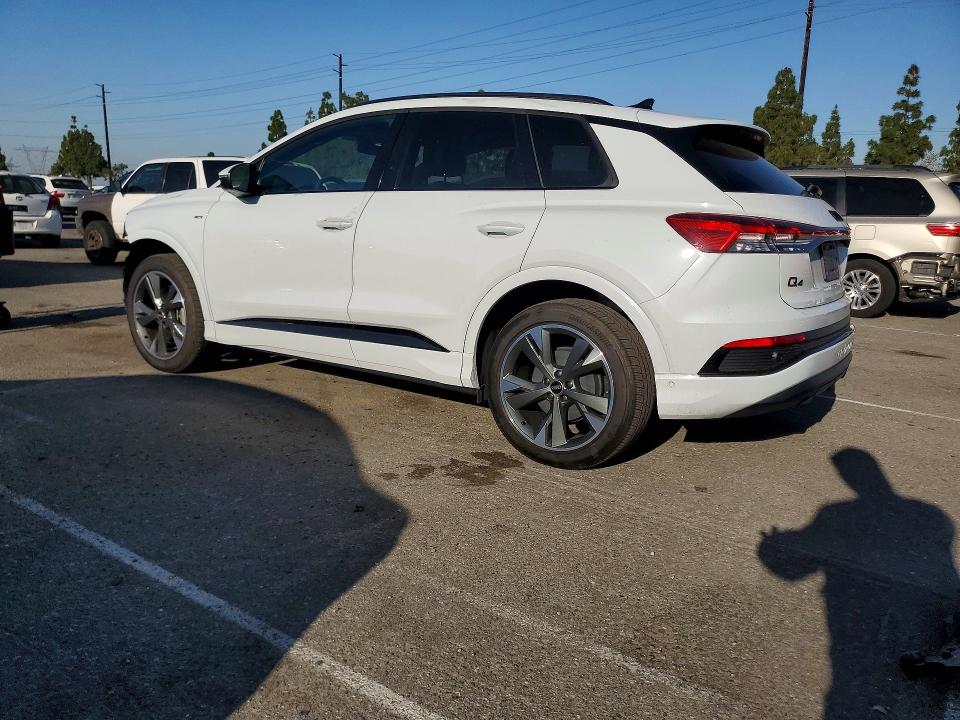 2023 Audi Q4 e-tron VIN WA1M2BFZ6PP005762 COPART salvage auction — FRONT END, CA - SALVAGE CERTIFICATE, sold $12,300 on 2026-07-30 (photo 2)