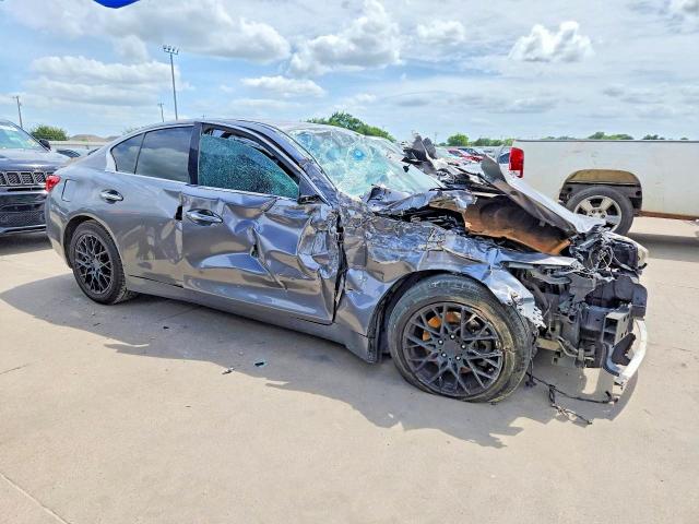 2015 Infiniti VIN JN1BV7AP1FM344214 COPART salvage auction — FRONT END, TX - SALVAGE VEHICLE TITLE, sold $575 on 2026-07-27 (photo 4)