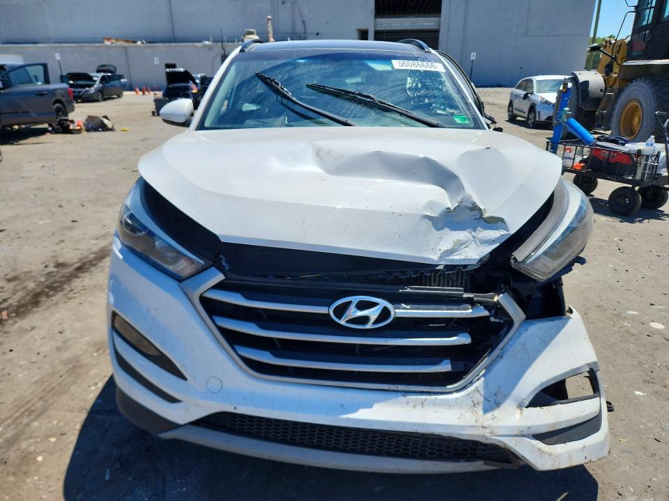 2018 Hyundai Tucson VIN KM8J33A23JU761639 COPART salvage auction — FRONT END, Va - Certificate Of Title, sold $2,200 on 2026-07-08 (photo 5)