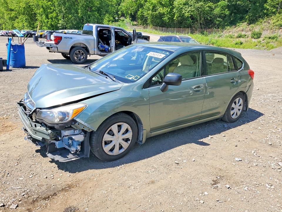 2014 Subaru Impreza VIN JF1GPAA63E8249586 COPART salvage auction — FRONT END, Ny - Mv-907A Salvage Certificate, sold $475 on 2026-07-14 (photo 1)