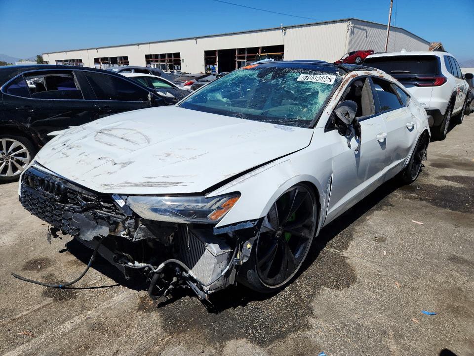 2021 Audi Rs7 VIN WUAPCBF24MN903029 COPART salvage auction — ROLLOVER, CA - SALVAGE CERTIFICATE, sold $60 on 2026-07-28 (photo 1)