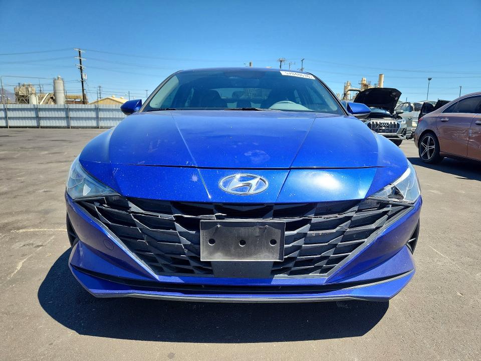 2023 Hyundai Elantra VIN KMHLS4AGXPU411351 COPART salvage auction — REAR END, Ca - Salvage Certificate, sold $2,850 on 2026-07-13 (photo 5)