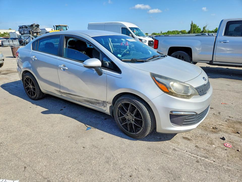 2016 Kia Rio VIN KNADM4A35G6591534 COPART salvage auction — SIDE, FL - CERT OF TITLE SLVG REBUILDABLE, sold $1,700 on 2026-07-02 (photo 4)