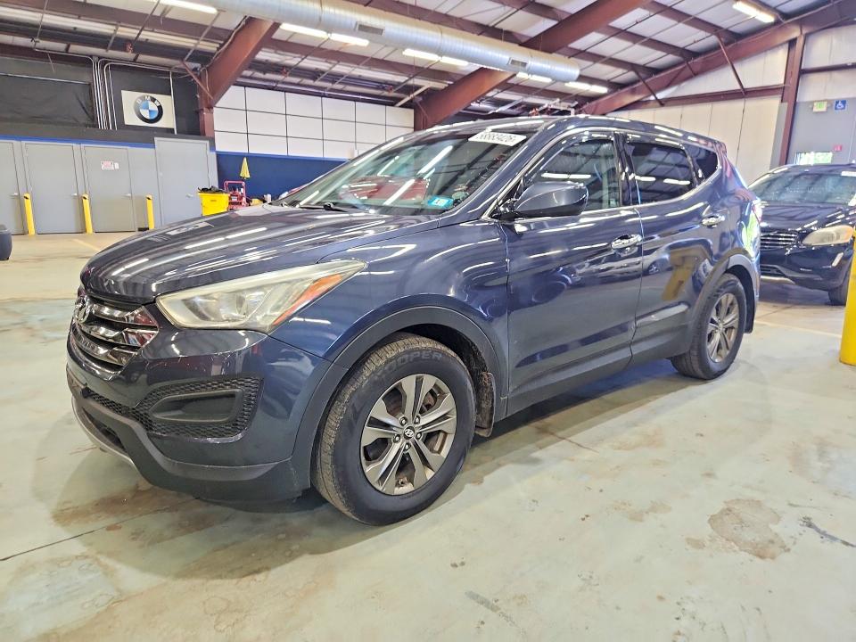 2013 Hyundai Santa fe VIN 5XYZT3LBXDG026389 COPART salvage auction — MINOR DENT/SCRATCHES, Vt - Certificate Of Title (P), sold $2,450 on 2026-07-09 (photo 1)