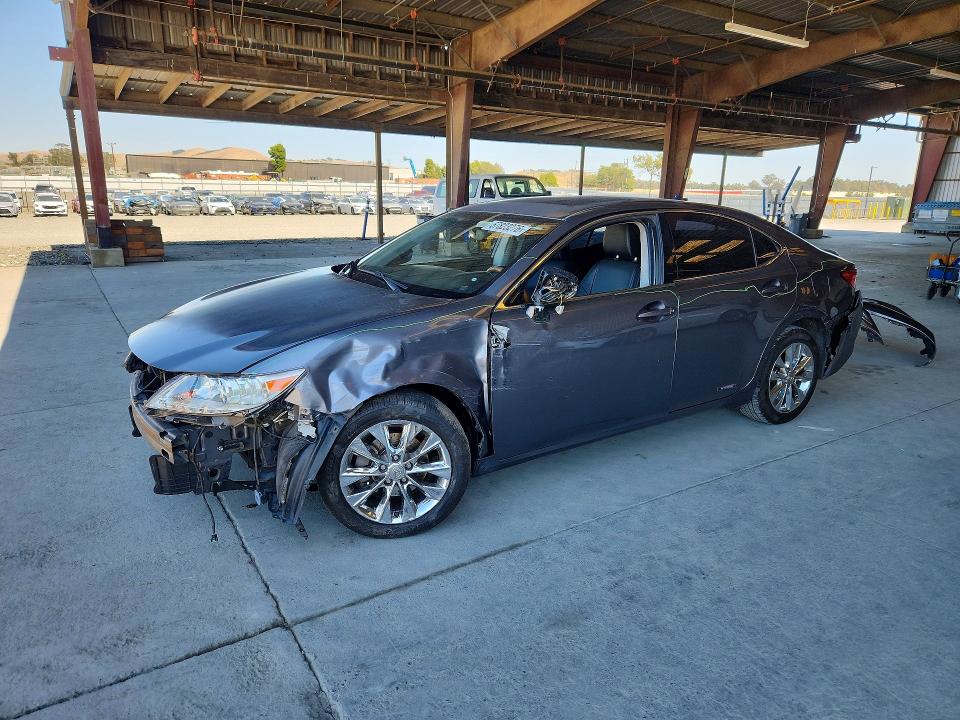2015 Lexus ES VIN JTHBW1GG3F2089588 COPART salvage auction — FRONT END, Ca - Salvage Certificate, sold $2,400 on 2026-07-20 (photo 1)