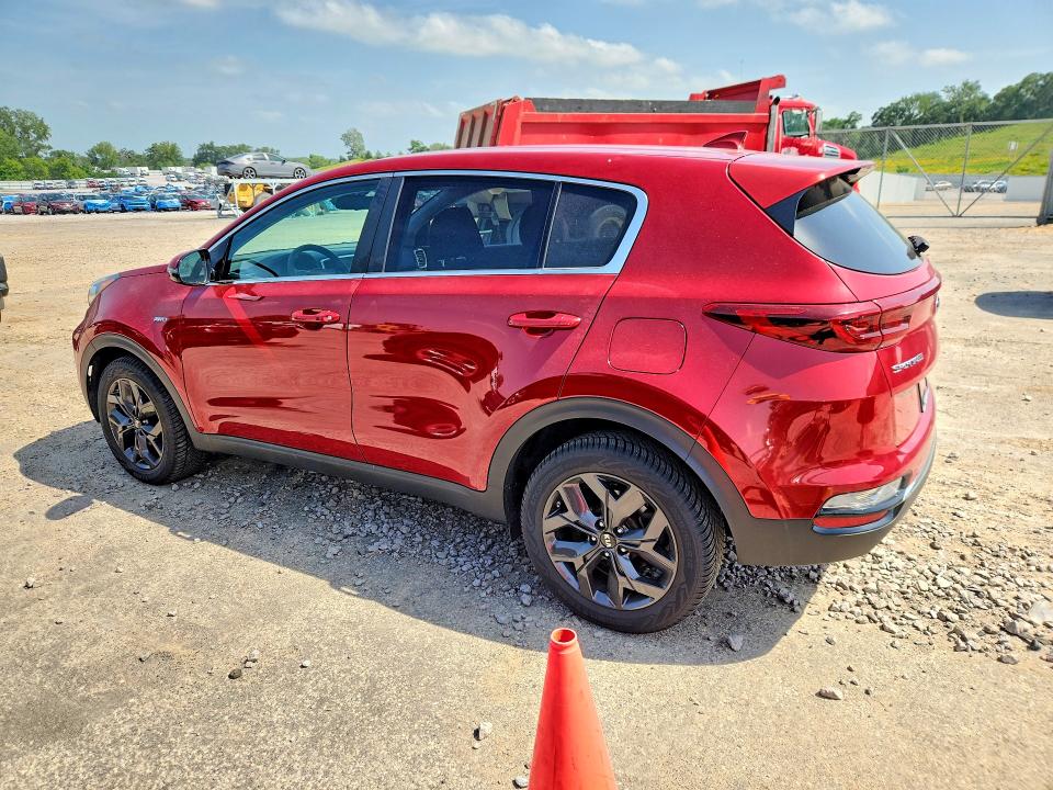 2022 Kia Sportage VIN KNDPMCAC7N7010990 COPART salvage auction — HAIL, Wi - Cert Of Title-Claim Paid, sold $7,600 on 2026-07-14 (photo 2)