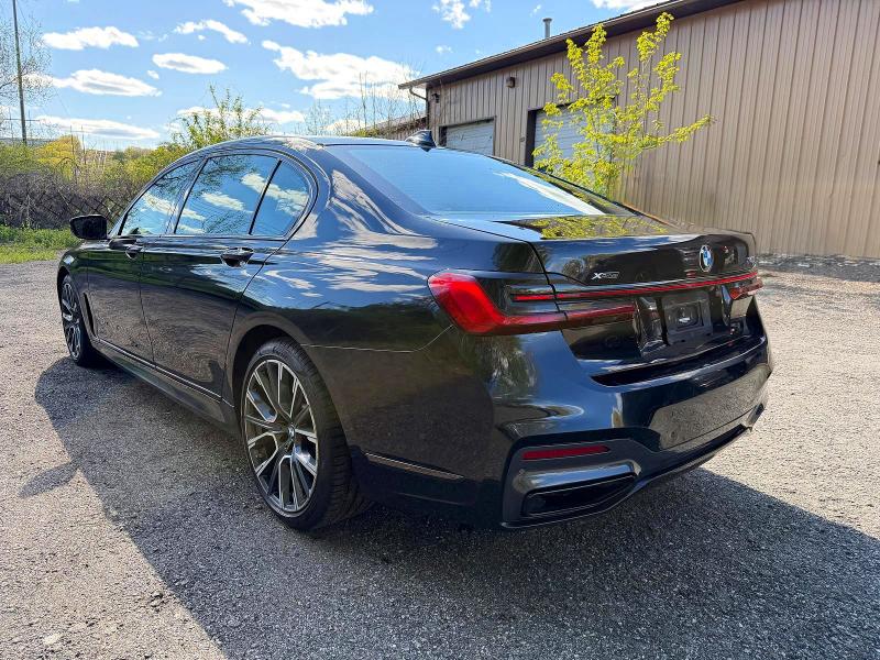 2022 BMW 7 series VIN WBA7T4C03NCK23662 COPART salvage auction — NORMAL WEAR, Va - Certificate Of Title (P), sold $25,900 on 2026-07-29 (photo 3)