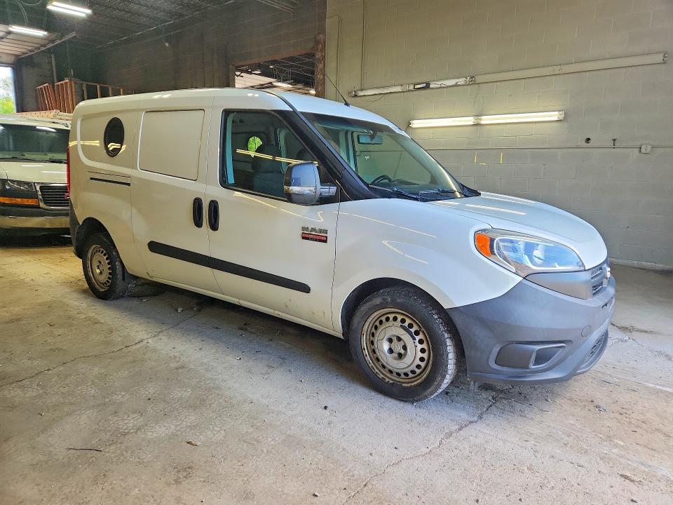 2017 Ram Promaster city VIN ZFBERFAB1H6D60598 COPART salvage auction — NORMAL WEAR, Ny - Certificate Of Title, sold $3,350 on 2026-07-27 (photo 4)