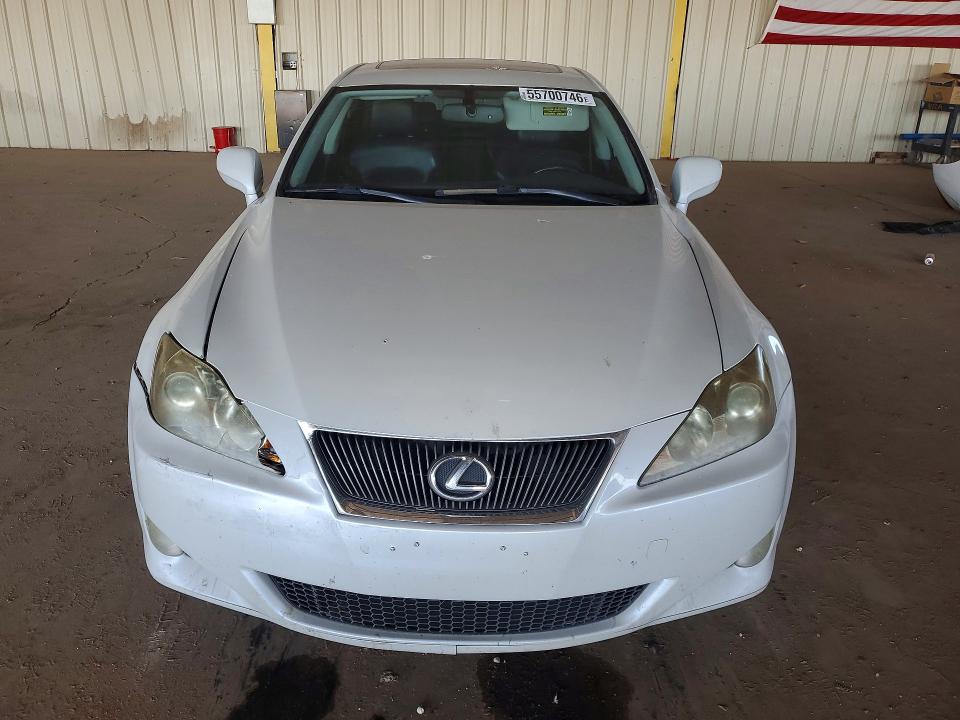 2006 Lexus Is VIN JTHCK262765000230 COPART salvage auction — SIDE, Az - Cert Of Title - Salvage, sold $925 on 2026-07-27 (photo 5)
