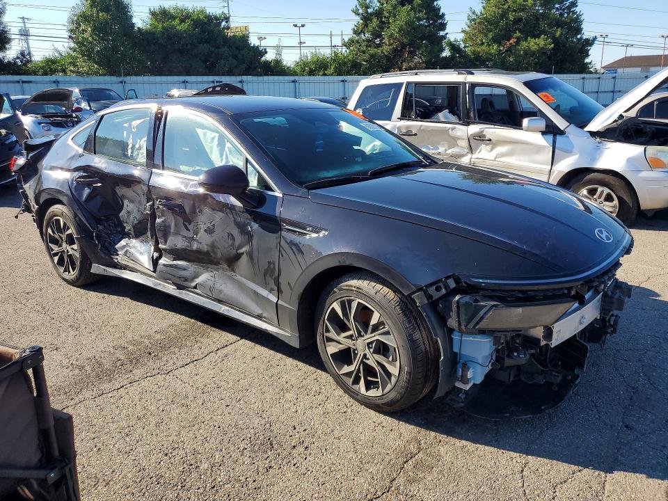 2025 Hyundai VIN KMHL64JA6SA459326 COPART salvage auction — SIDE, Az - Cert Of Title - Salvage, sold $3,850 on 2026-07-31 (photo 4)