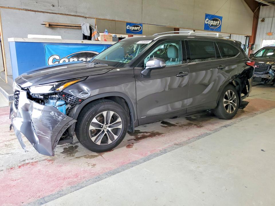 2022 Toyota VIN 5TDGBRCH5NS558736 COPART salvage auction — FRONT END, Ny - Mv-907A Salvage Certificate, sold $550 on 2026-07-27 (photo 1)