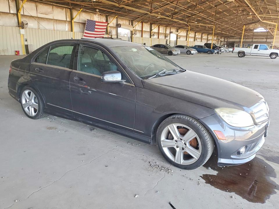2010 Mercedes-benz C class VIN WDDGF5EB8AF475985 COPART salvage auction — MINOR DENT/SCRATCHES, Az - Certificate Of Title, sold $450 on 2026-07-27 (photo 4)