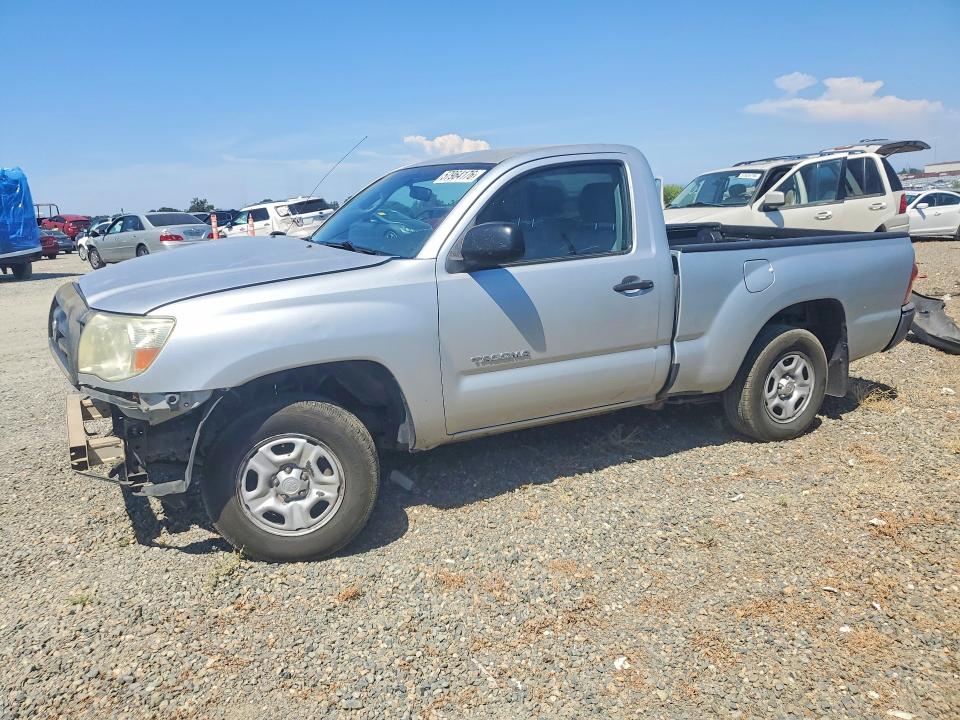 2008 Toyota Tacoma VIN 5TENX22NX8Z522216 COPART salvage auction — FRONT END, Nv - Salvage Title, sold $2,850 on 2026-07-14 (photo 1)