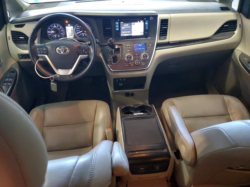2015 Toyota Sienna VIN 5TDYK3DCXFS651936 COPART salvage auction — FRONT END, In - Certificate Of Title, sold $3,600 on 2026-07-16 (photo 8)