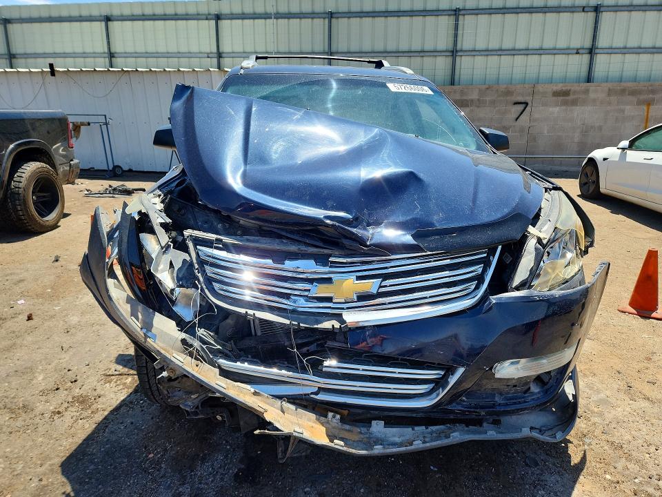 2016 Chevrolet Traverse VIN 1GNKRFED3GJ322169 COPART salvage auction — FRONT END, Nm - Cert Of Title-Salvage, sold $700 on 2026-07-02 (photo 5)