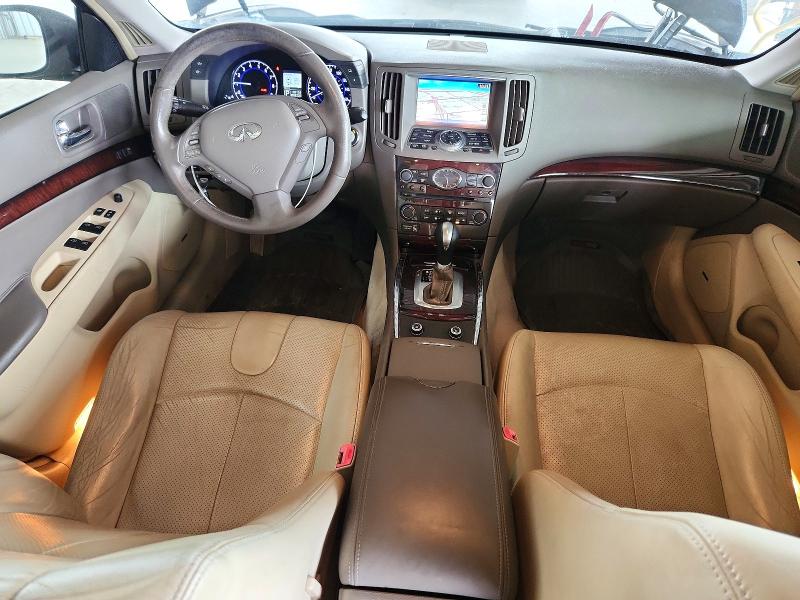 2012 Infiniti VIN JN1CV6AP0CM935984 COPART salvage auction — REAR END, Ca - Salvage Certificate, sold $950 on 2026-07-02 (photo 8)