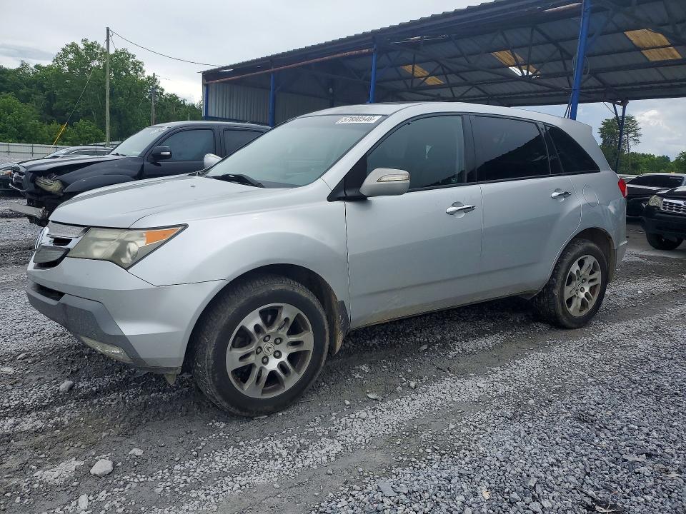 2008 Acura Mdx VIN 2HNYD284X8H535901 COPART salvage auction — SIDE, Ga - Cert Of Title-Salvage, sold $425 on 2026-07-09 (photo 1)