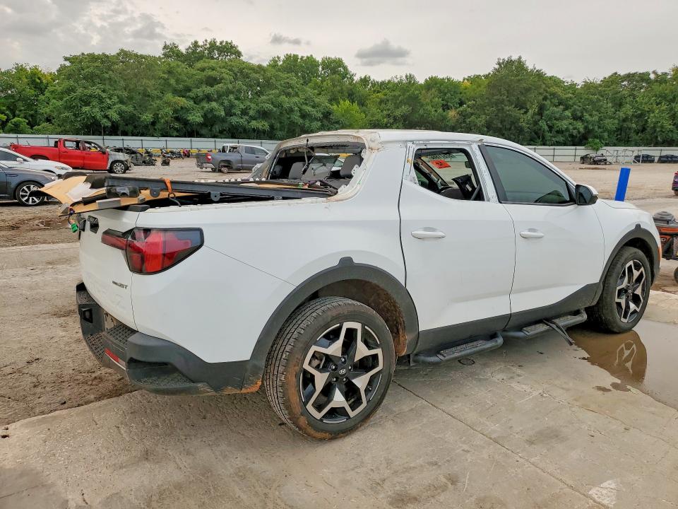 2022 Hyundai Santa cruz VIN 5NTJEDAFXNH028559 COPART salvage auction — ROOF, Ok - Cert Of Title-Salvage, sold $825 on 2026-07-21 (photo 3)
