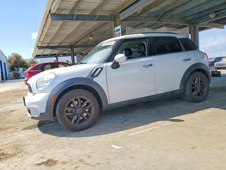 2012 Mini Cooper VIN WMWZC3C52CWM27878 COPART salvage auction — REAR END, Ca - Salvage Certificate, sold $500 on 2026-07-14 (photo 1)