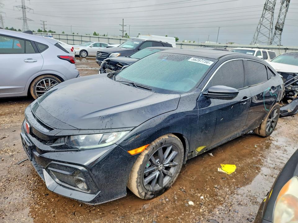 2020 Honda Civic VIN SHHFK7H65LU401585 COPART salvage auction — SIDE, Wv - Salvage Certificate, sold $6,000 on 2026-07-09 (photo 1)
