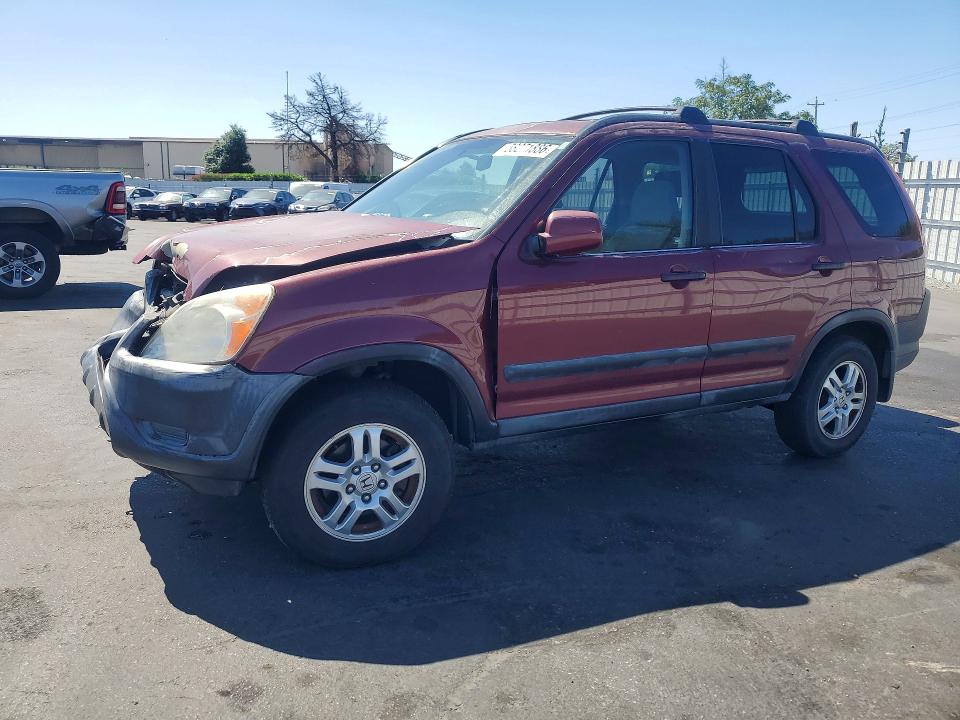 2003 Honda Cr-v VIN JHLRD788X3C032894 COPART salvage auction — FRONT END, CA - SALVAGE CERTIFICATE, sold $725 on 2026-07-23 (photo 1)