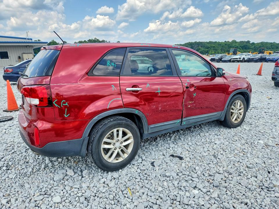 2014 Kia Sorento VIN 5XYKT3A67EG534313 COPART salvage auction — SIDE, GA - CERT OF TITLE-SALVAGE, sold $350 on 2026-07-30 (photo 3)
