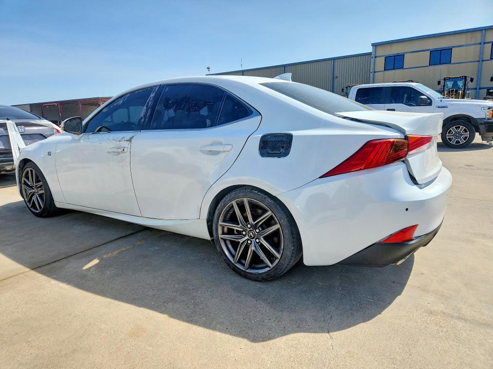 2017 Lexus Is 300 VIN JTHCM1D28H5018536 COPART salvage auction — REAR END, Mi - Cert Of Title-Rebuilt Salvage, sold $13,000 on 2026-07-30 (photo 2)