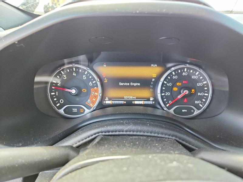 2022 Jeep VIN ZACNJDB15NPN47585 COPART salvage auction — REAR END, Co - Public - Salvage Title, sold $3,800 on 2026-07-21 (photo 9)