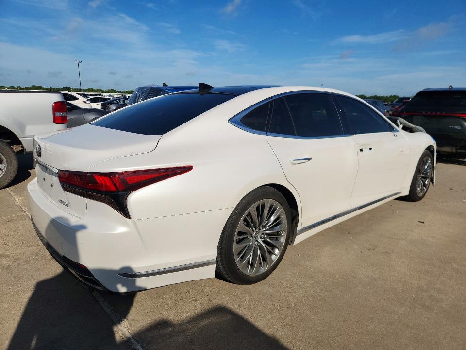 2022 Lexus Ls 500 VIN JTHD51FF5N5017163 COPART salvage auction — FRONT END, Tx - Salvage Vehicle Title, sold $24,100 on 2026-07-02 (photo 3)