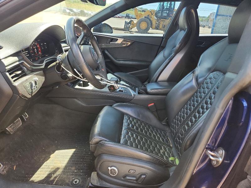 2019 Audi Rs5 VIN WUABWCF50KA900716 COPART salvage auction — FRONT END, Co - Salvage Title, sold $20,000 on 2026-08-26 (photo 7)