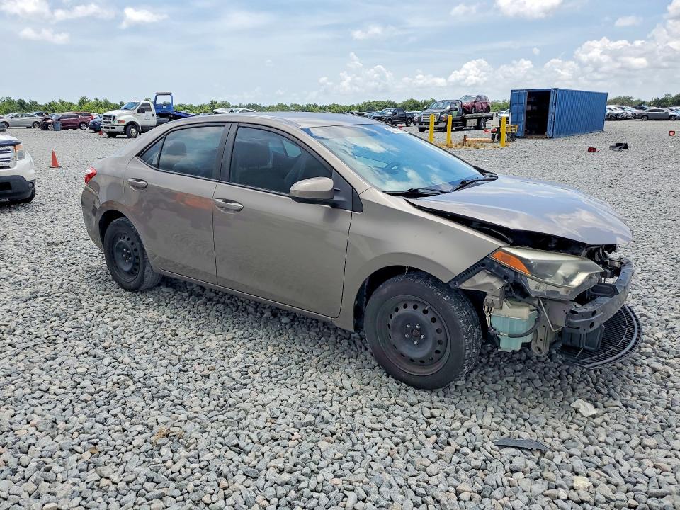 2014 Toyota Corolla VIN 5YFBURHE3EP168262 COPART salvage auction — FRONT END, Fl - Cert Of Title Slvg Rebuildable, sold $2,550 on 2026-07-07 (photo 4)