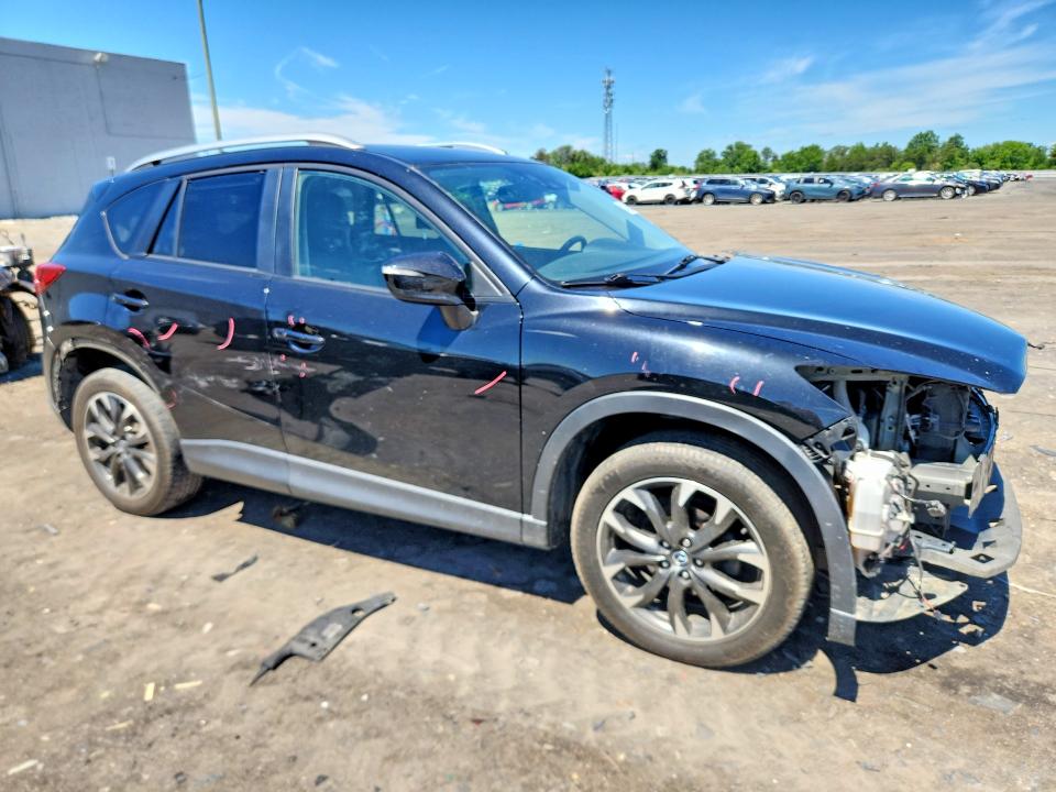 2016 Mazda VIN JM3KE4DY2G0728793 COPART salvage auction — FRONT END, Va - Cert Of Title - Salvage, sold $3,000 on 2026-07-29 (photo 4)