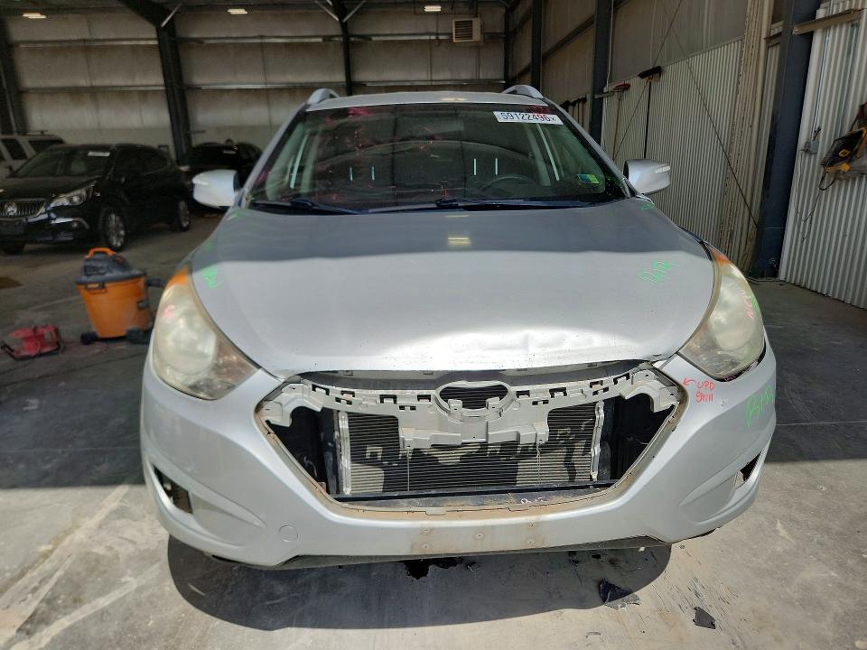 2012 Hyundai Tucson VIN KM8JU3AC2CU469666 COPART salvage auction — FRONT END, Ne - Cert Of Title-Salvage, sold $225 on 2026-07-28 (photo 5)