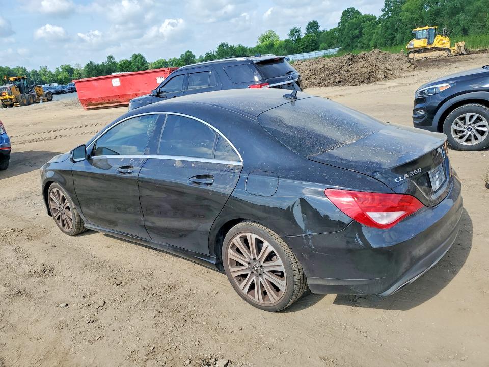 2018 Mercedes-benz Cla-klasse VIN WDDSJ4GB0JN659792 COPART salvage auction — HAIL, Oh - Cert Of Title-Salvage, sold $6,100 on 2026-07-09 (photo 2)