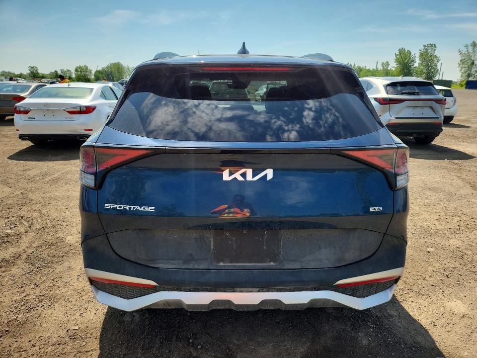 2023 Kia Sportage VIN KNDPVCAF8P7173030 COPART salvage auction — WATER/FLOOD, QC - AUCUNE MENTION, sold $19,800 on 2026-07-21 (photo 6)