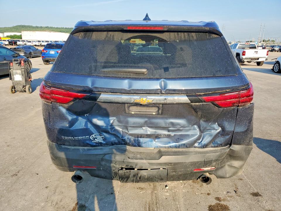 2023 Chevrolet Traverse VIN 1GNERFKW4PJ253138 COPART salvage auction — REAR END, Ok - Cert Of Title-Salvage, sold $8,100 on 2026-07-22 (photo 6)