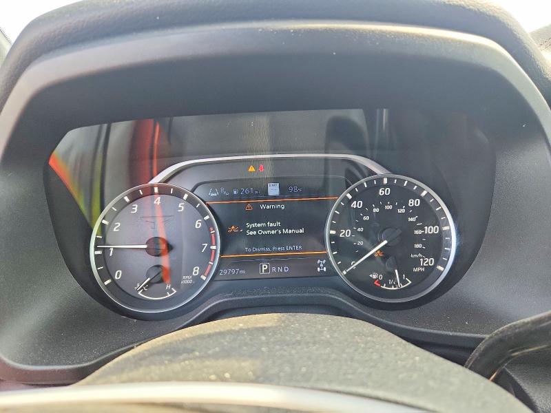 2024 Nissan TITAN VIN 1N6AA1FBXRN110809 COPART salvage auction — FRONT END, Ma - Cert Of Title-Salvage, sold $18,600 on 2026-07-15 (photo 9)
