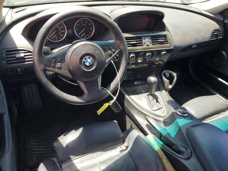 2006 BMW 6 series VIN WBAEH13416CR50861 COPART salvage auction — SIDE, Ca - Dis/Dlr/Exp Only Clean Title, sold $1,650 on 2026-07-31 (photo 8)
