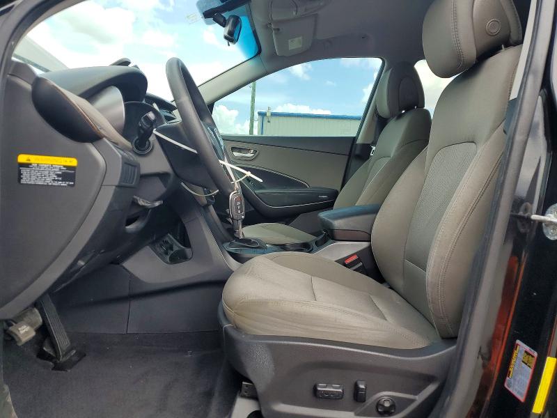 2017 Hyundai Santa fe VIN 5NMZU3LB0HH030802 COPART salvage auction — FRONT END, FL - CERT OF TITLE SLVG REBUILDABLE, sold $2,700 on 2026-07-02 (photo 7)