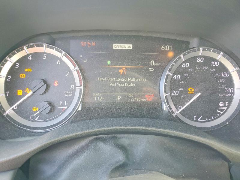 2024 Toyota Highlander VIN 5TDKDRBH1RS557062 COPART salvage auction — FRONT END, Ca - Salvage Certificate, sold $13,000 on 2026-07-06 (photo 9)