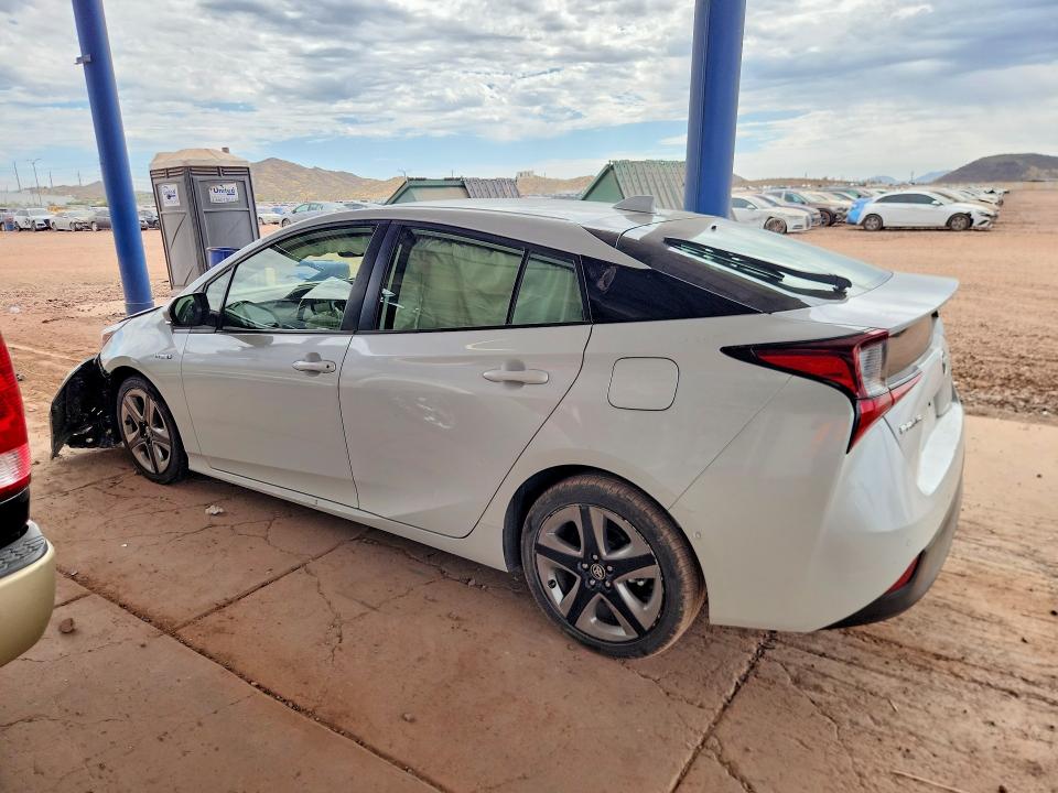 2022 Toyota Prius VIN JTDKAMFU4N3175140 COPART salvage auction — FRONT END, Az - Cert Of Title - Salvage, sold $4,700 on 2026-07-14 (photo 2)
