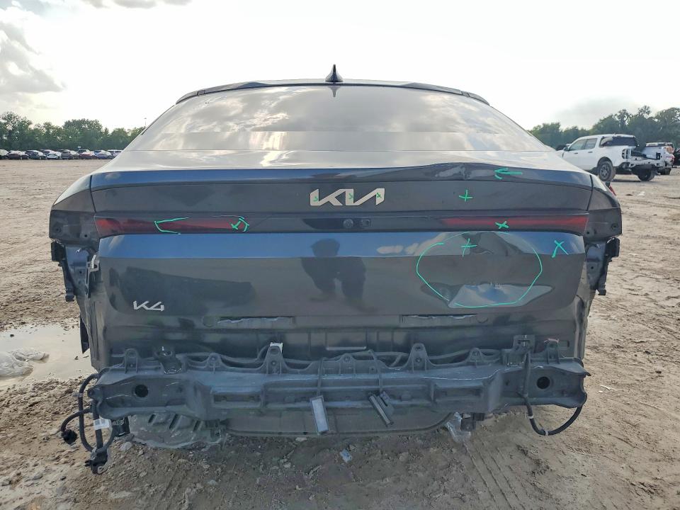 2025 Kia K4 VIN 3KPFU4DE5SE036823 COPART salvage auction — REAR END, Tx - Salvage Vehicle Title, sold $6,100 on 2026-07-02 (photo 6)
