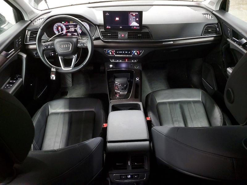 2023 Audi Q5 VIN WA1EAAFYXP2173507 COPART salvage auction — FRONT END, VA - CERT OF TITLE - SALVAGE, sold $13,600 on 2026-07-21 (photo 8)