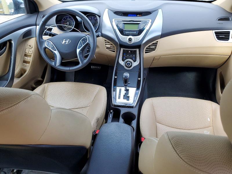 2012 Hyundai Elantra VIN KMHDH4AE3CU471340 COPART salvage auction — REAR END, Fl - Cert Of Title Slvg Rebuildable, sold $3,000 on 2026-07-17 (photo 8)