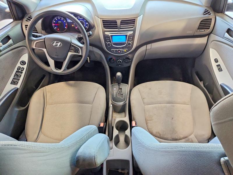 2013 Hyundai Accent VIN KMHCT5AE6DU128622 COPART salvage auction — FRONT END, Vt - Certificate Of Title, sold $275 on 2026-07-13 (photo 8)