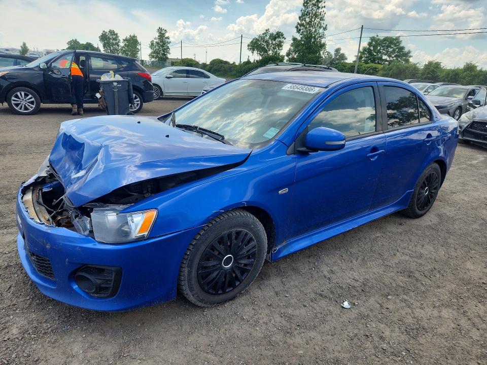 2016 Mitsubishi Lancer VIN JA32U2FU1GU600403 COPART salvage auction — FRONT END, Qc - Gravement Accidente, sold $300 on 2026-07-28 (photo 1)