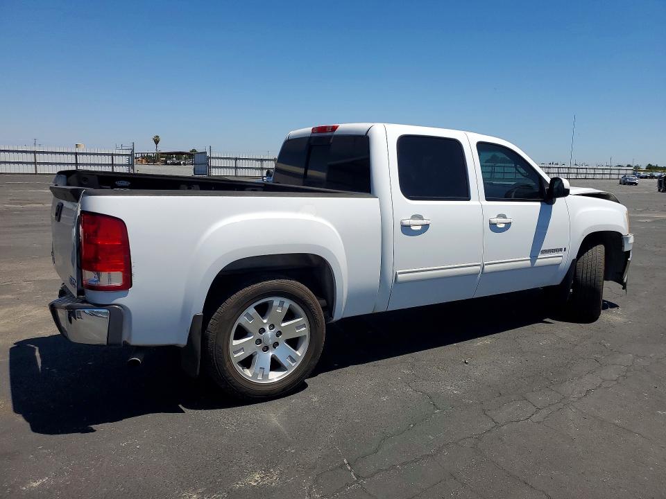 2008 Gmc SIERRA VIN 2GTEC13J381209403 COPART salvage auction — REAR END, Ca - Salvage Certificate, sold $150 on 2026-07-09 (photo 3)