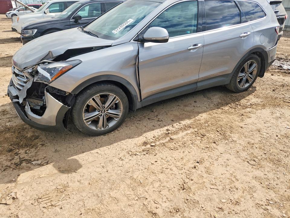 2015 Hyundai VIN KM8SR4HF8FU105929 COPART salvage auction — FRONT END, Il - Salvage Certificate, sold $1,550 on 2026-07-16 (photo 1)