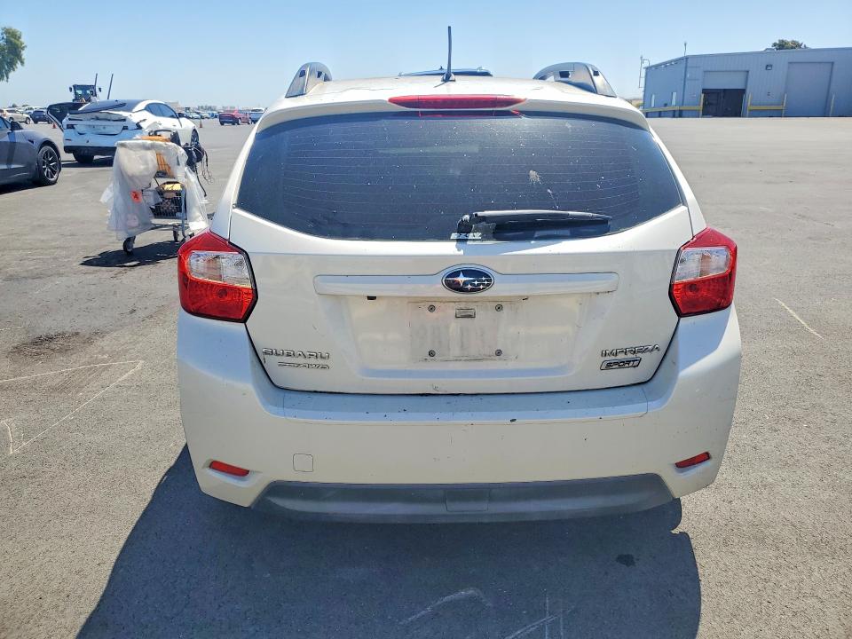 2014 Subaru Impreza VIN JF1GPAS62E8261839 COPART salvage auction — FRONT END, CA - SALVAGE CERTIFICATE, sold $525 on 2026-07-13 (photo 6)